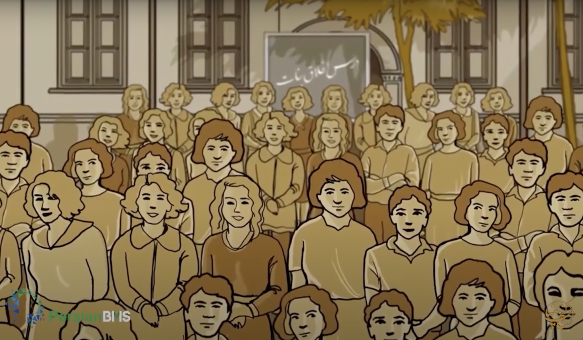 انیمیشن شکفتن از درون سنگ